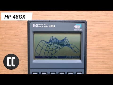 HP 48GX Graphing Calculator from 1993