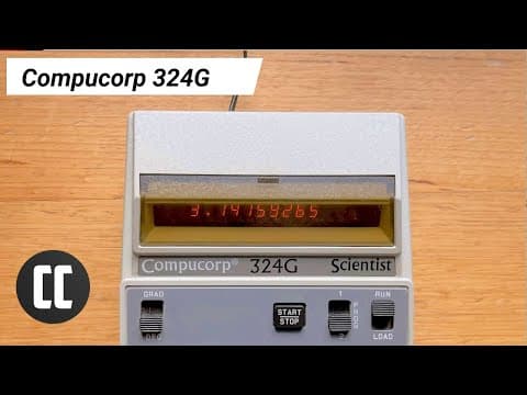 Compucorp 324G Scientist from 1973